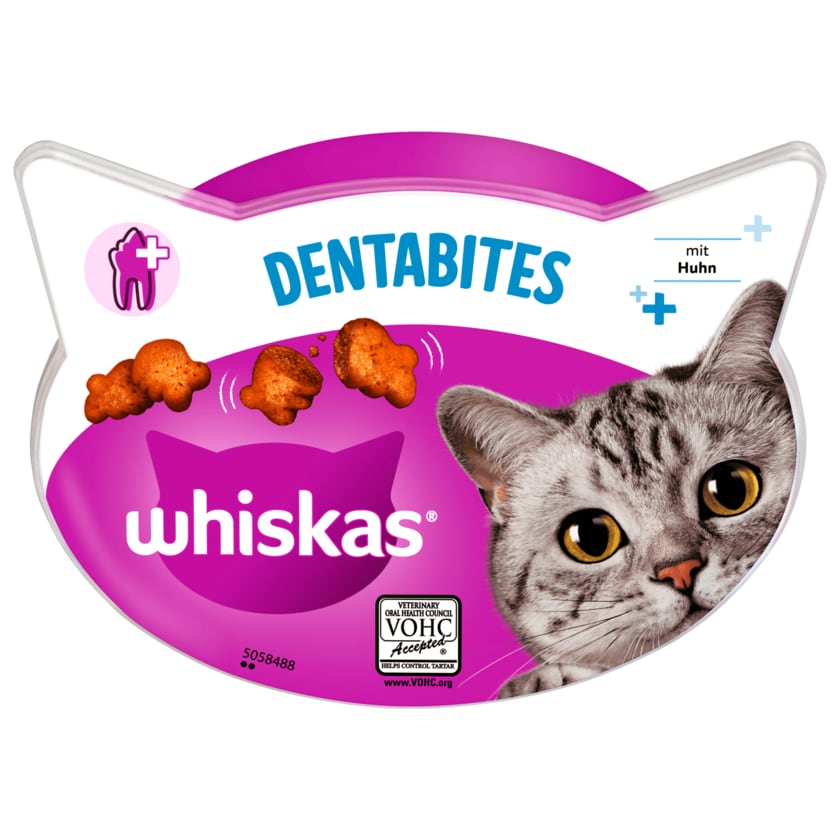 Whiskas Katzensnack Dentabites mit Huhn 40g